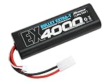 ジーフォース (G-Force) Bullet Extra-T 7.4V 4000mAh 50C ストレートパック型リポバッテリー 日本正規品 GFG013