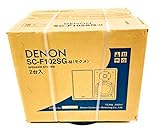 Denon Fシリーズ スピーカーシステム (2台1組) 木目 SC-F102SG-M