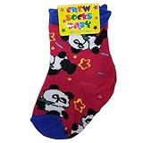 パンダスター[新生児足首靴下]ベビークルーソックス