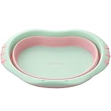 Umora バスタブ 折りたたみ可 ベビーバス 折り畳み浴槽 可愛い（グリーン）