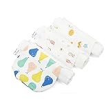 SHINA 5PCS コットン 汗ふき 手ぬぐい　汗取りパッド タオル 小紋 Mサイズ