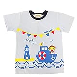 しまじろう 半袖Tシャツ ベビー服 子供服 (80サックス/90cm)