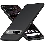 aiitiluo For Google Pixel 7a ケース シリコン ピクセル7a スマホケース ソフト 黒 耐衝撃 軽量 薄型 ストラップホール付き Pixel7a カバー ブラック
