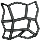 ガーデニング 庭づくり 歩道 アプローチ プラスチック 西洋風 DIY 軽量 簡単 セメント レンガ