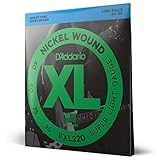 D'Addario ダダリオ ベース弦 ニッケル Long Scale .040-.095 EXL220 【国内正規品】