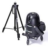 VOICE レーザー墨出し器 フルライン グリーンレーザー Model-G8 三脚セット レーザー フルライン照射モデル アプリからの遠隔操作 タッチスイッチ