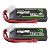 OVONIC 3S リポ バッテリー 50C 2200mAh 11.1V リポ バッテリー ディーン スタイル T コネクタ付き RC 飛行機 クアッドコプター ヘリコプター FPV ドローン用