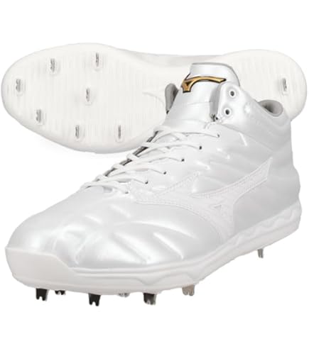 Amazon.co.jp: 【塗りPのみ可】野球 ミズノ 限定 スパイク 白