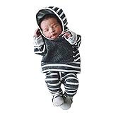 POTOJP ロンパース キッズ ベビー服 薄い 子供用 長袖 連体服 赤ちゃん 防寒着 フード付きロ 撮影 出産祝い 寝相アート 日常着 カバーオール (70, グレー)