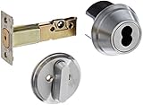 Stanley Commercial Hardware Commercial Single Cylinder SFIC Auxiliary Deadbolt from the QDB200 Colle