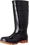 [ジーデージャパン] 鋼製先芯入り 作業用 PVC 長靴 オール耐油 メンズ RB-618 ブラック 25 cm 3E