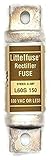 LITTELFUSE l60s150、150 Amp 600 V円柱状ブレードヒューズ