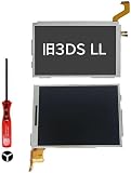 3DS LL 液晶 ディスプレイ 画面 パネル LCD 修理 交換 互換 部品 リペア パーツ コンソール用 2.5mm Y字ドライバー付き (下部)