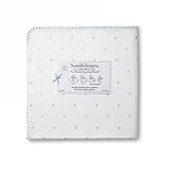 (スワドルデザインズ) Swaddle Designs ベビー アルティメット ブランケット おくるみ 14.パステルブルー【L.Dots】