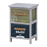 【メーカー直送】桐製チェスト 2段 ポルタ 商品コード：50227 不二貿易