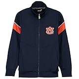 オーバーンTigers Boys Youth Precisionフルジップトラックジャケット – ネイビー ブルー