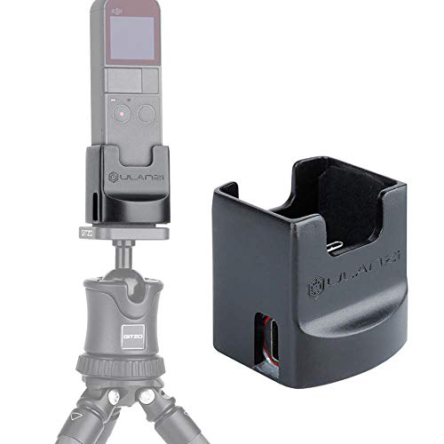 CooerのOP2対応デスクトップ充電器ベースDJI対応Osmo Pocketデスクトップスタビライザーアクセサリー充電スタンドスタンド1/4インチスクリュースタンド三脚マウントアダプターハンドヘルドジンバルホルダー2タイプCポート対応