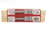 8インチ木製Shims – 10のパック12 -120合計