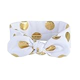 かわいい赤ちゃん女の子幼児用HeadwearノットウサギヘアバンドカチューシャBowピュアコットントップ品質 ホワイト