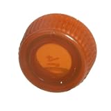 Bio Plas 4224R Screw Cap With O-Ring for Bio Plas Screw Cap MCT - 1000 pk - Amber