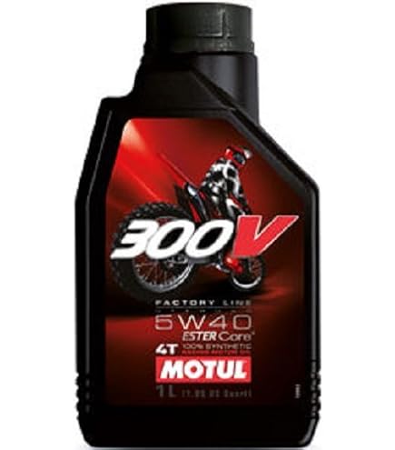 Amazon | Motul 4サイクル 300V 4T 10W40 1リットルボトル | バイク用