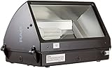 RAB Lighting WP2CF26/E1 WP2 Mid Sized CFL Wallpack with Emergency Battery Backup and Cutoff Glare Sh