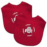 Baby Fanatic Team Color Bibs, Ohio State University, 2-Count by Baby Fanatic [並行輸入品]
