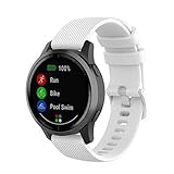 [HanaRo] GARMIN ガーミン ベルト バンド vivoactive4用22㎜ ﾎﾜｲﾄ ﾎﾜｲﾄ