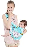 Happylifehere 抱っこひも ベビー 綿 スリング かわいい 2-15ヶ月 安心 快適 授乳 多機能 軽量