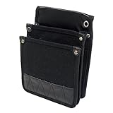 ワークマスター(Work Master) 帆布電工袋 内ポケット付 黒 WM-C11