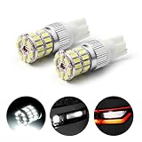 アルト HA25S/HA25V バックランプ LED T10/16 6000K/ホワイト 36W 全面発光 3014型 SMDチップ 340ルーメン 車検対応 2個入り1セット