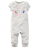 カーターズ Carter's カバーオール 半袖 One Cute Girl Jumpsuit 6M (61-67cm)