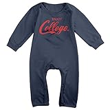 ファッション 子供 楽しむ キャンパス 大学 子供服 100%綿 Navy Size 6 M