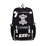 韓流グッズ VIP 可愛 EXO EX'ACT LAY KAI BaekHyun Chen Chan Yeol D.O. Se Hun XIUMIN SUHO ファッション バッグ リュックサック (