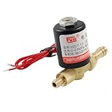 uxcell ソレノイドバルブ　ソレノイドベン　0-0.6Mpaブラス2ウェイ回転式溶接機電磁弁AC 220V