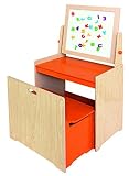 Wymo Kids Activity Desk and Toy Box. [並行輸入品]