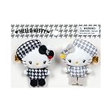 サンリオ(SANRIO) ヘアクリップセット（モノクロガーリーふたごコーデ） ハローキティ 右向きと左向きのセット 対象年齢3才以上 282855