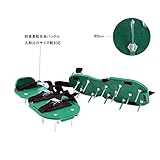 芝 スパイクガーデンスパイク 芝生穴あけ用 足取り付け 履くタイプ 樹脂一体成形 高強度 軽量化 3つのベルト 強固 耐久性「翌日到着可能」