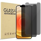 ProCase iPhone12 フィルム 2枚 覗き見防止 6.1インチ 強化ガラス スクリーンプロテクター 適用端末：iPhone 12/ iPhone 12 Pro 2020
