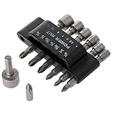ソケットビット 六角ドライバービット 電源ナットドライバー ドリルビット 1/4” 六角シャンク 14個入りセット