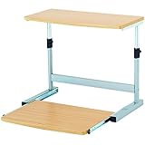 ナカバヤシ 上下昇降式ノートスライダー 木目×シルバー RNP-5630SM