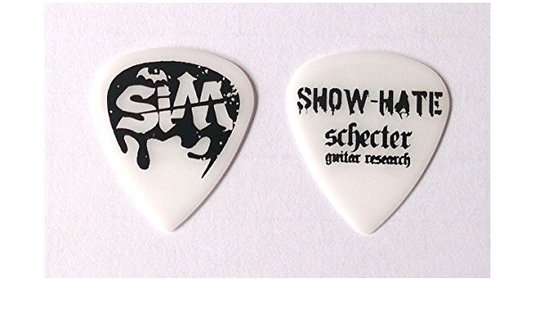 Amazon Schecter ピック Show Hate Sim Spa Sm Sh ギターピック 楽器 音響機器