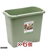 リッチェル 菜園上手 深50型(グリーン) 6個売り