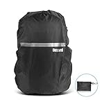 (ディヤード) Deyard バッグパックレインカバー 雨よけ 対応容量45L ２層防水 耐水压5000mpa 反射シェルクロスバックル収納袋付き 防塵 防汚 防傷 保護 通勤 通学 アウトドア