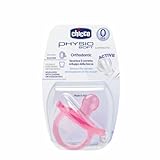 Chicco 0000271110000 Physio Dummy Soft Silicone for Newborn Babies Pink by Chicco