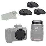 3組 JJC カメラボディキャップ + レンズリアキャップ Canon EOS R1 R5 Mark II R8 R50 R6II R7 R10 R3 R6 R5 R5C R RP Ra カメラ に対応 Canon RF マウント 専用 R-F-5 カメラボディキャップ 互換