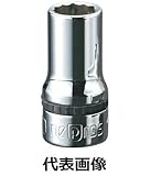 【KTC】 ネプロス 9.5sq.セミディープソケット（六角）[型番 : NB3M-16]