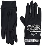 [Mizuno] ランニング 大阪マラソン2019 グローブ J2MY9Y55 ブラック 日本 M (日本サイズM相当)