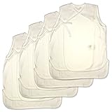 ベイビーハーツ 袖なし短肌着お買い得4枚セット 通年ニット 50サイズ