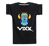 Fanstown VIXXシャツ署名ブラック+ 2ピースのLomoカード